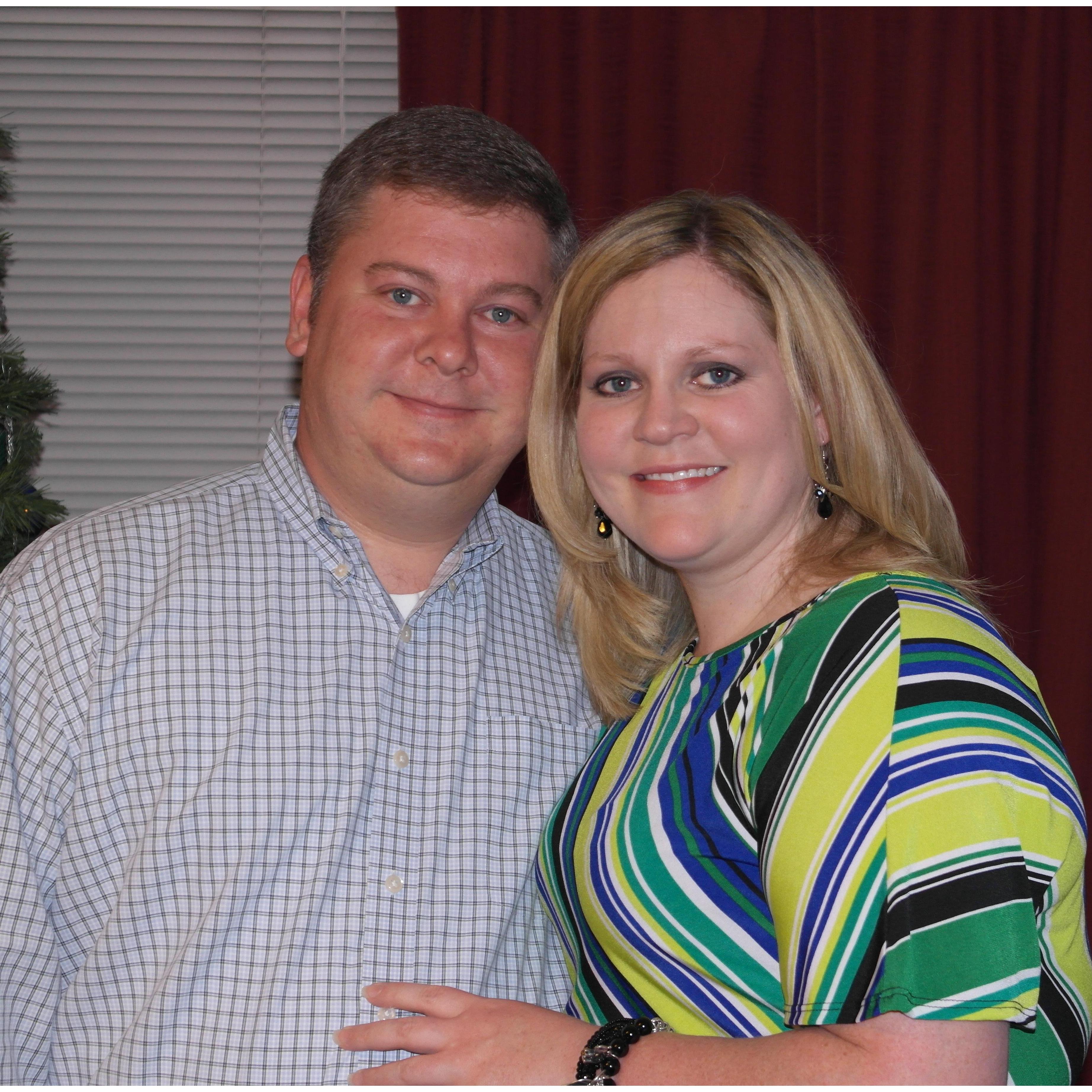 Our first Christmas at the Finley house together: 2014