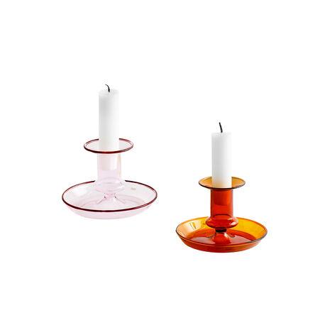 HAY Flare Glass Candle Holder