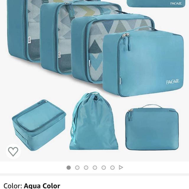 BAGAIL 8 Set Packing Cubes Luggage Packing Organizers for Travel Accessories