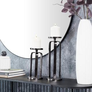 Modern Candle Holder, Set of 2