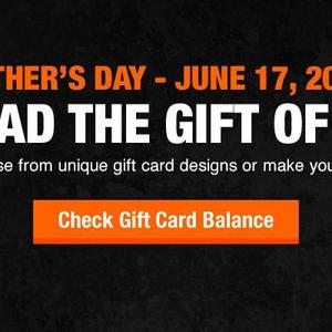 Home Depot Gift Cards