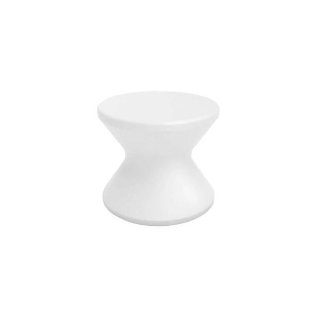 Ledge Lounger Signature Side Table - in Pool Side Table for Pool Ledges up to 10" inches deep - Indoor -Outdoor All Weather Side Table for Porch, Patio, Garden, Backyard, Pool and Beach (White)