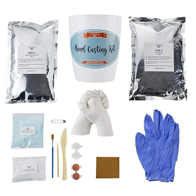 Hand Casting Kit with Gloves, Paints & Tools Included - Most Complete Hand Molding Kit Available - Casting Kit - Hand Casting - Hand Mold - Discovering DIY