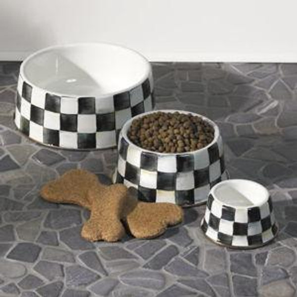 Courtly Check Medium Pet Dish