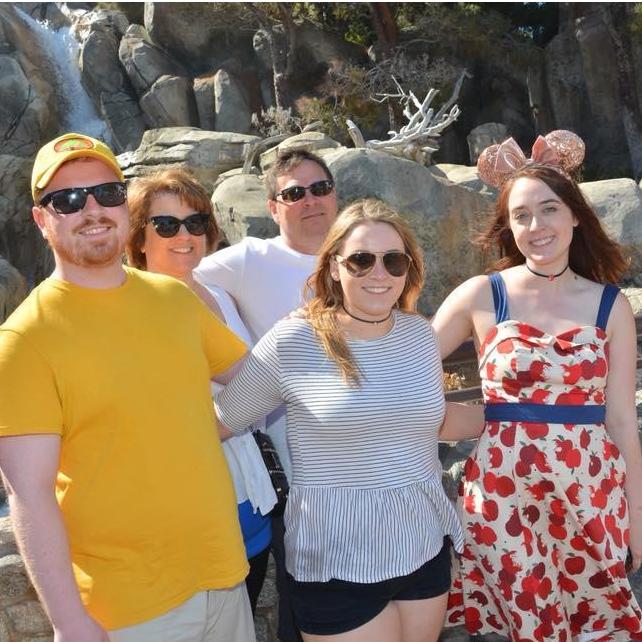 Disneyland for Alisa's 21st b-day!