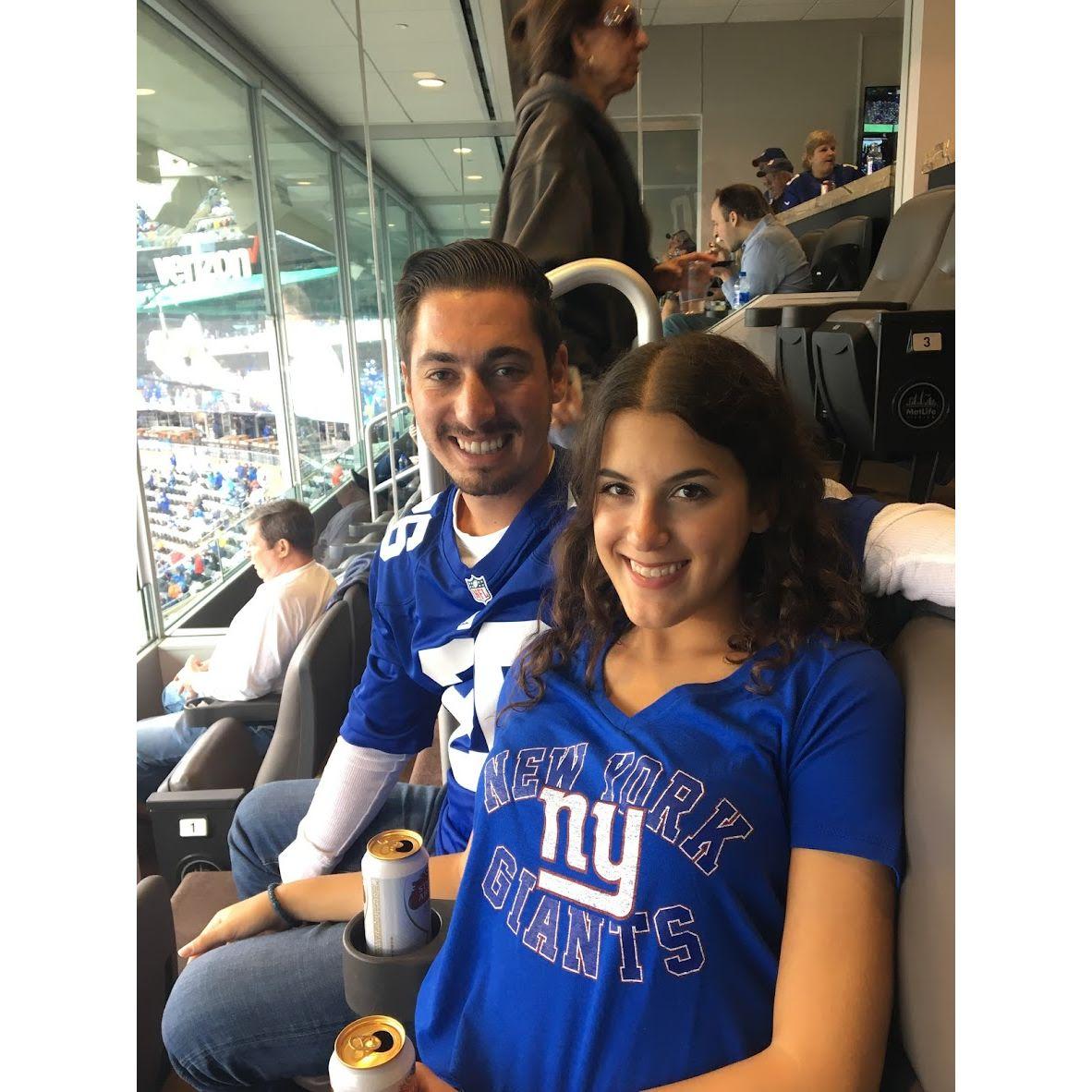 New York Giants Game, 09/2018