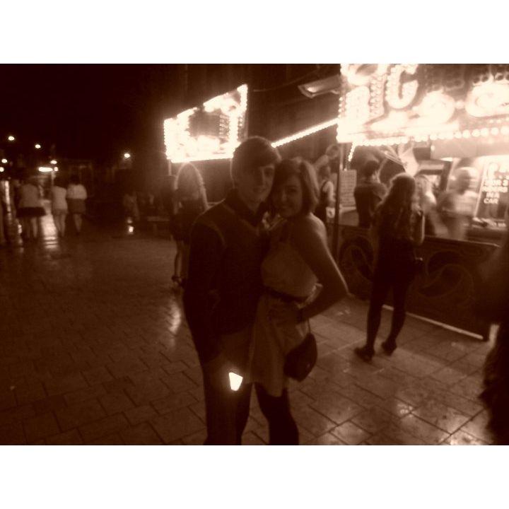 The first photo of the two of us