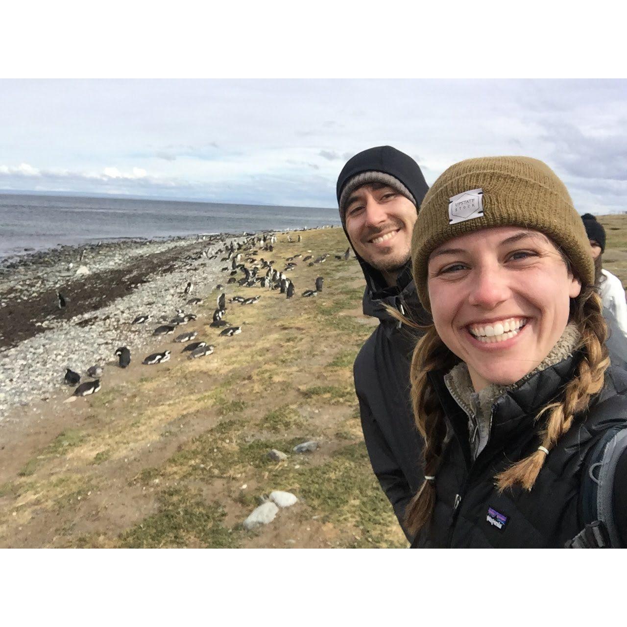 In Patagonia where Asa gave me the first pebble