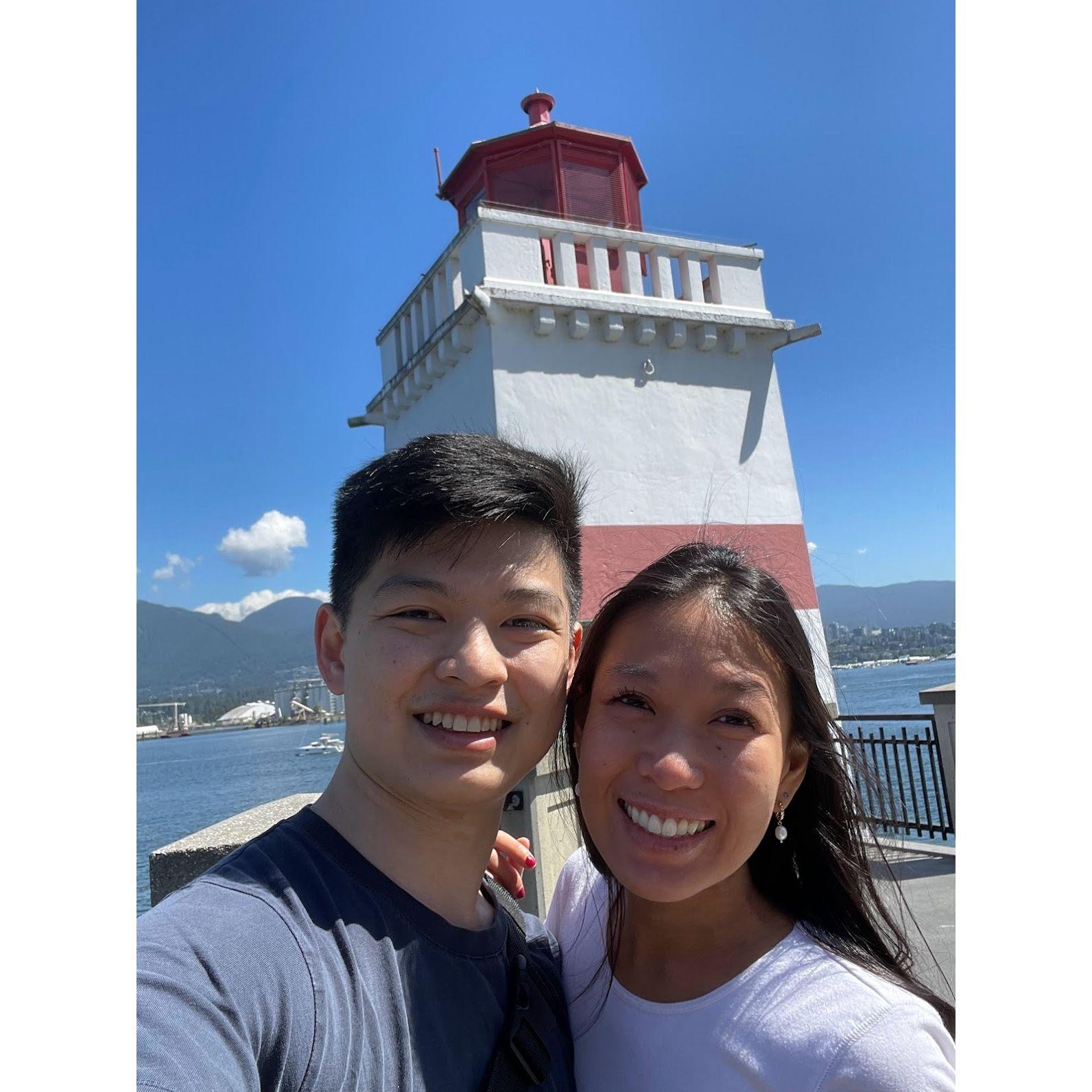 Gary has kinda a thing for lighthouses.