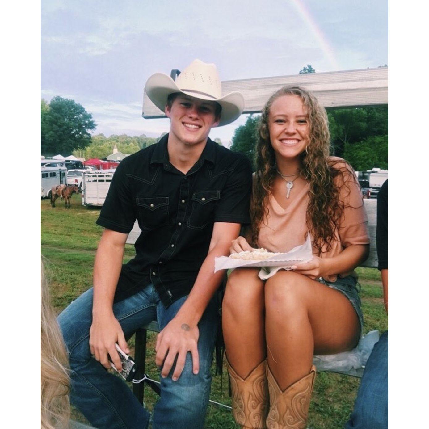 This was our first rodeo together.