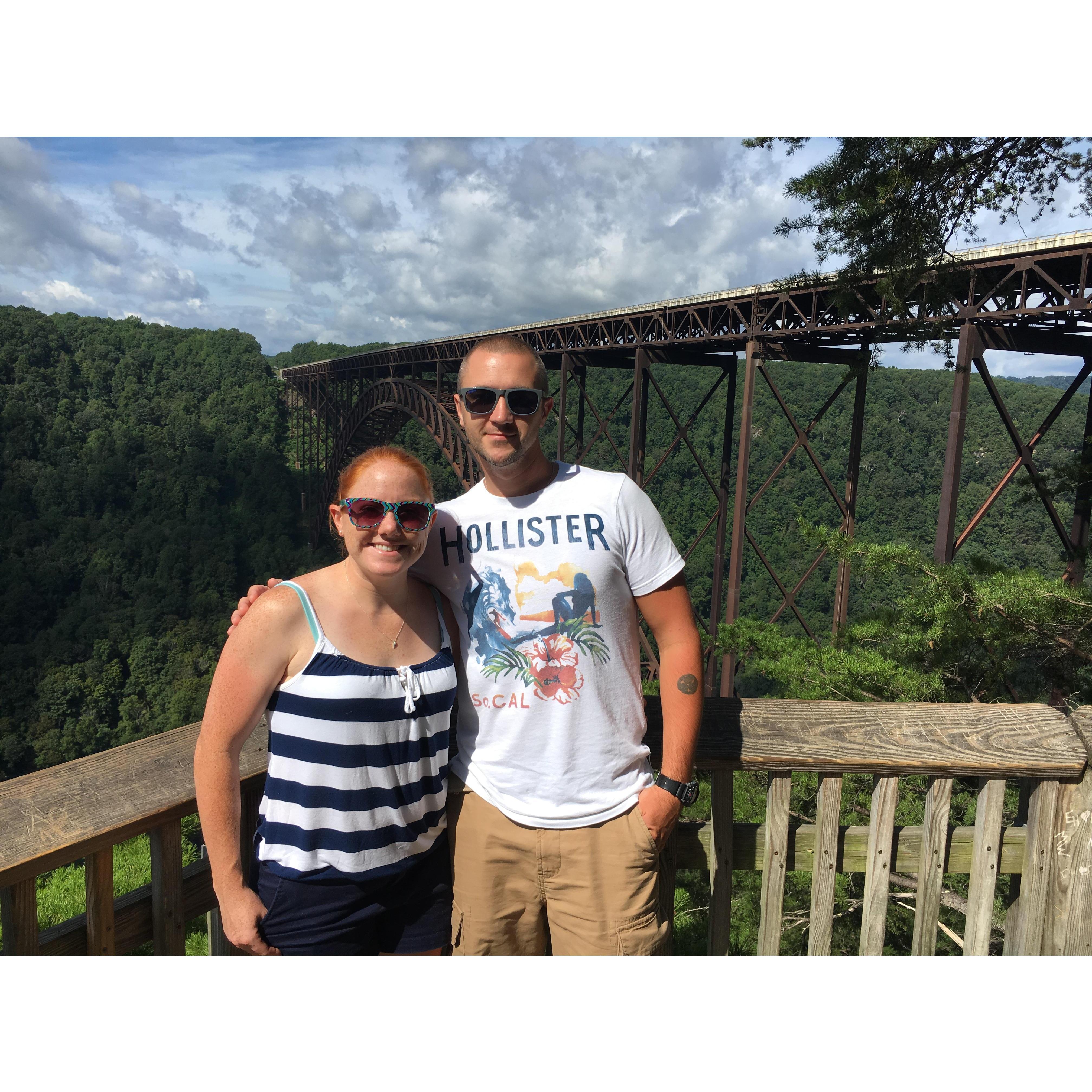 Birthday trip rafting in West Virginia!