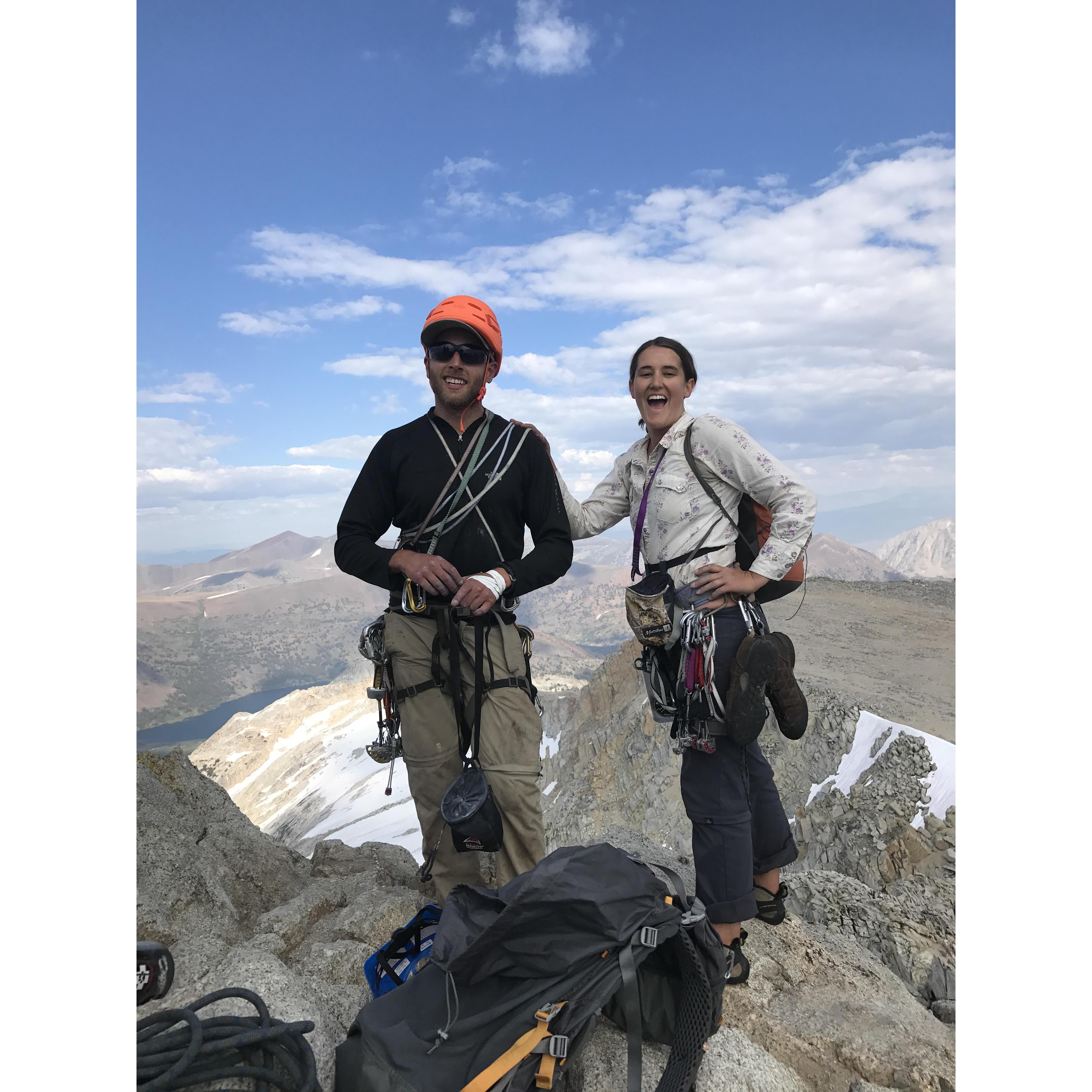 Top of Mt. Conness!