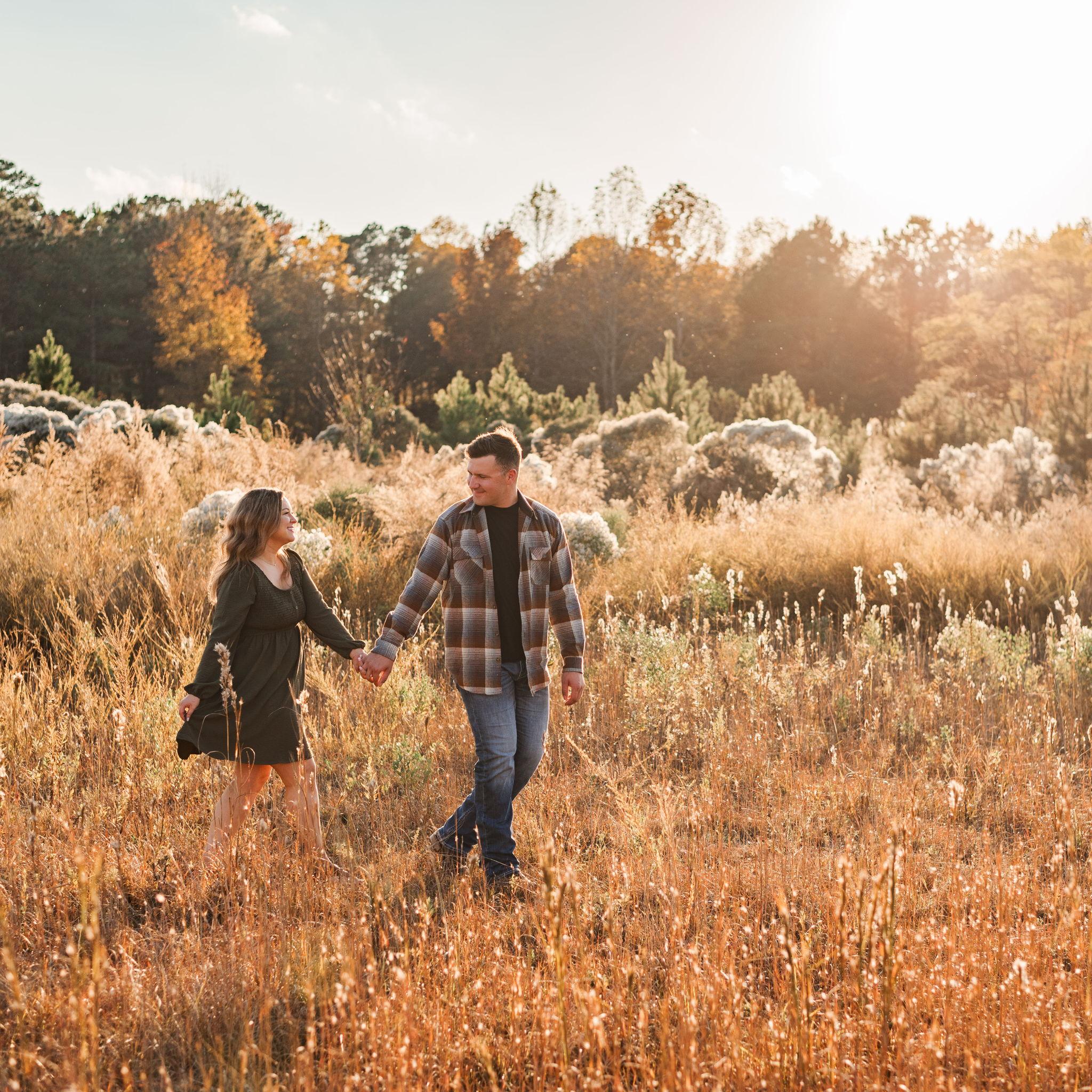 Engagement Photos by Emily Saunders in New Bern where Dustin proposed!