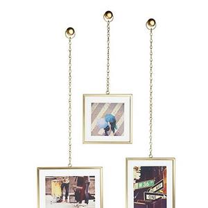 Umbra Fotochain, Multi Picture Frames for the Wall, Brass