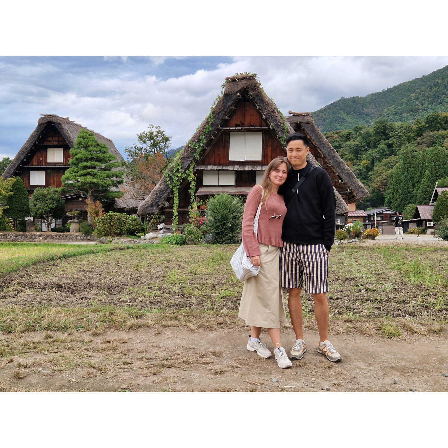 First driving on the left side of the road from Takayama to Shirakawago, Japan. 50/50 if we returned home in one piece with our left/right confusion.