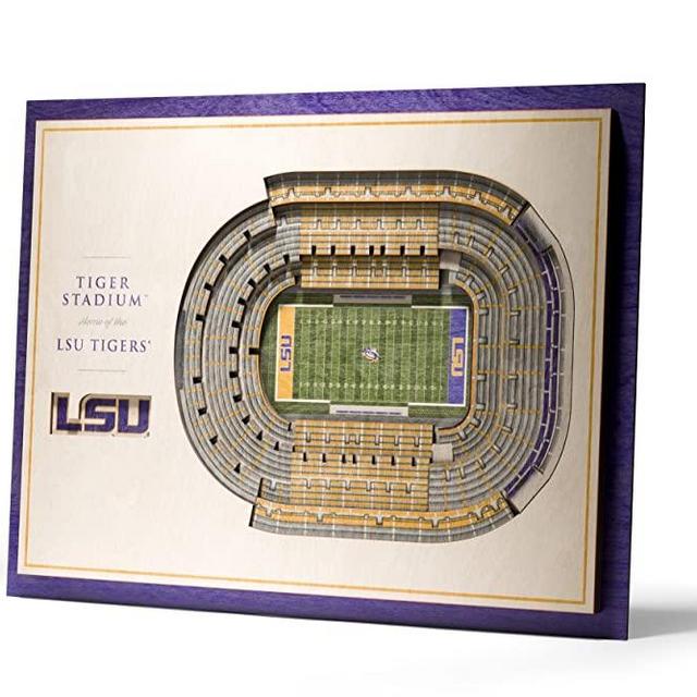 YouTheFan NCAA 5-Layer StadiumView Wall Art