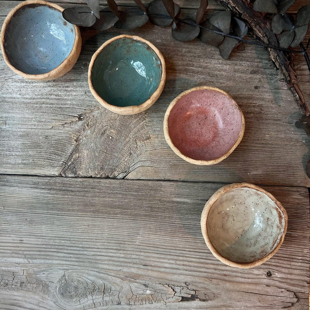 Ceramic Sauce Bowls, Rustic Small Bowls, Sauce Bowls, Pottery Mini Bowls, Small Bowls, Handmade Sauce Bowls, Condiment Bowls, Ceramic Gift