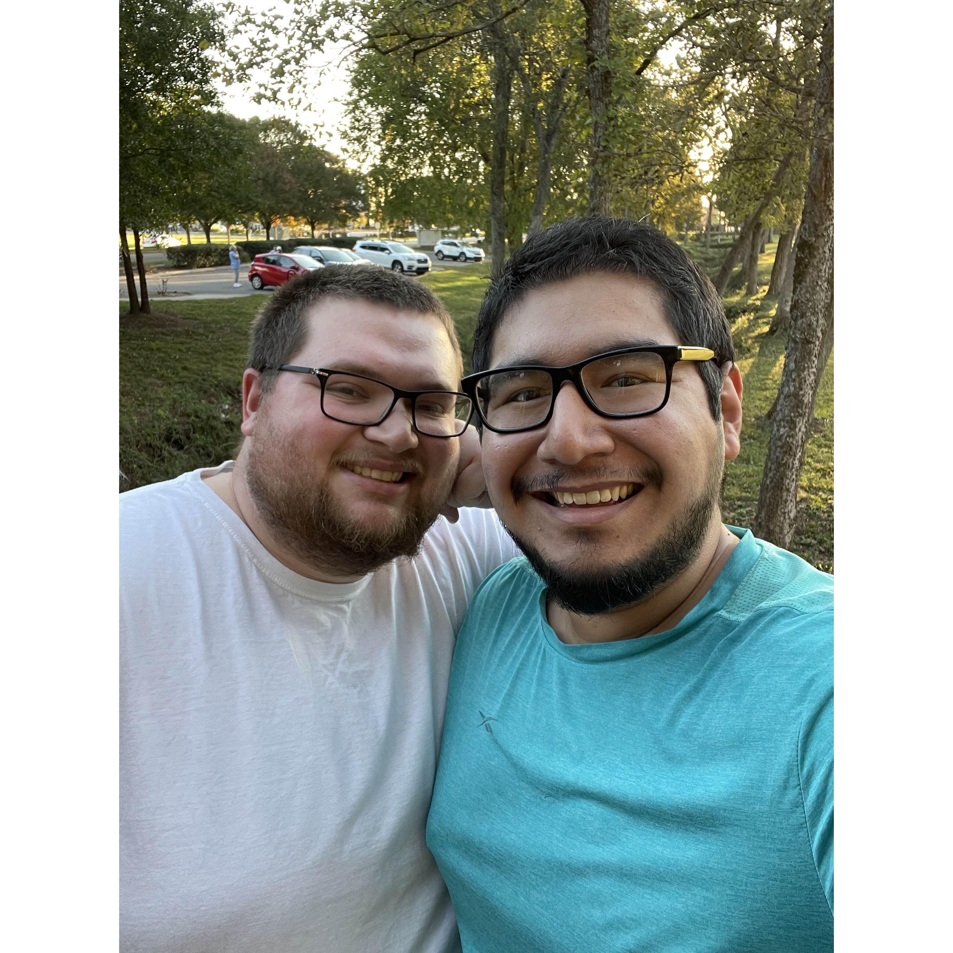 Afternoon stroll with my love.