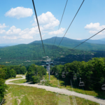 Ziplining at Bretton Woods