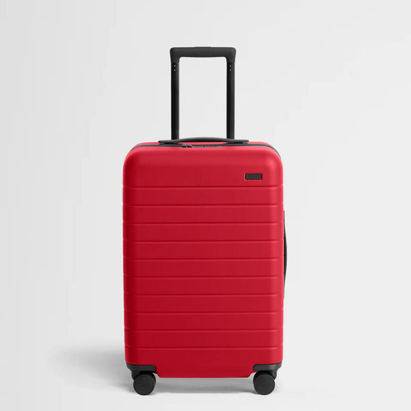 The Bigger Carry-On in Cherry Red