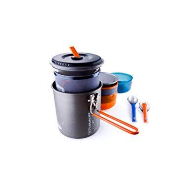 GSI Outdoors Halulite Microdualist Two-Person Cookset