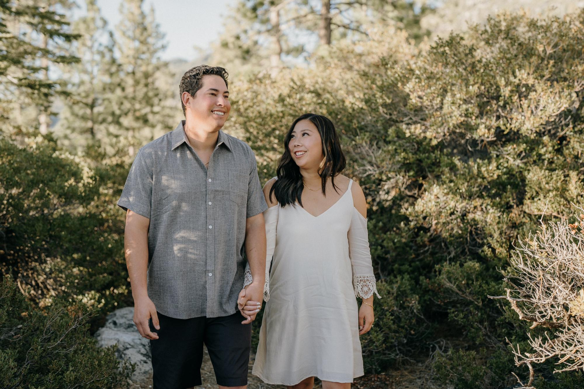 Engagement Photos - Sand Harbor Beach, Lake Tahoe