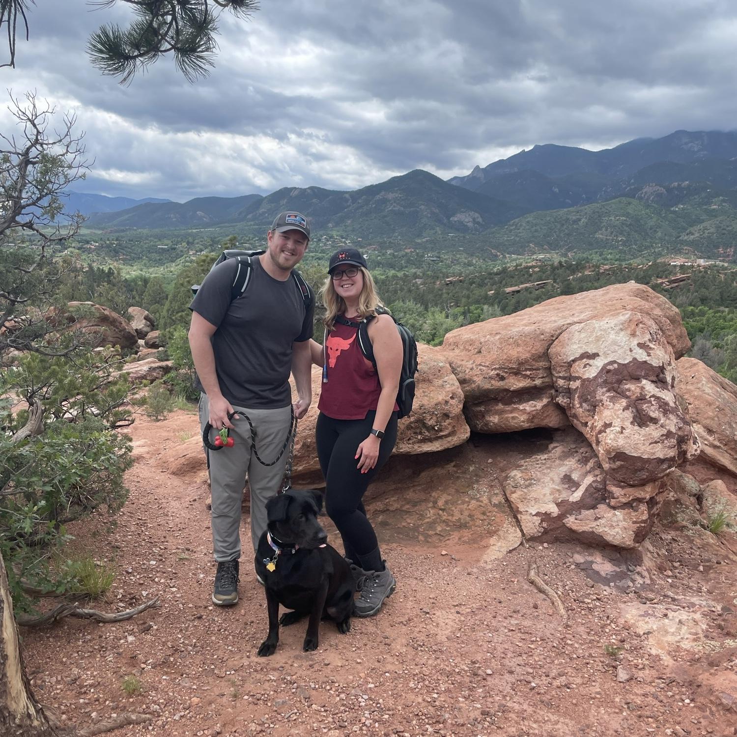 Hiking Garden of the Gods with Cooper 2023