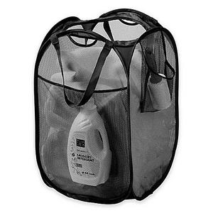 kate spade new york - Pop-Up Mesh Laundry Hamper in Black