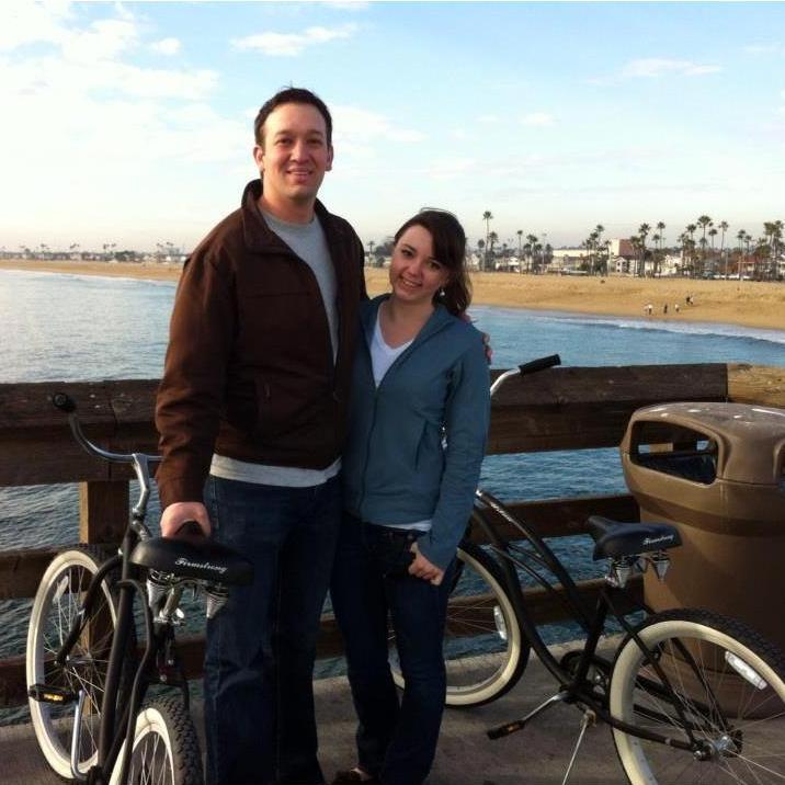 First time in California together