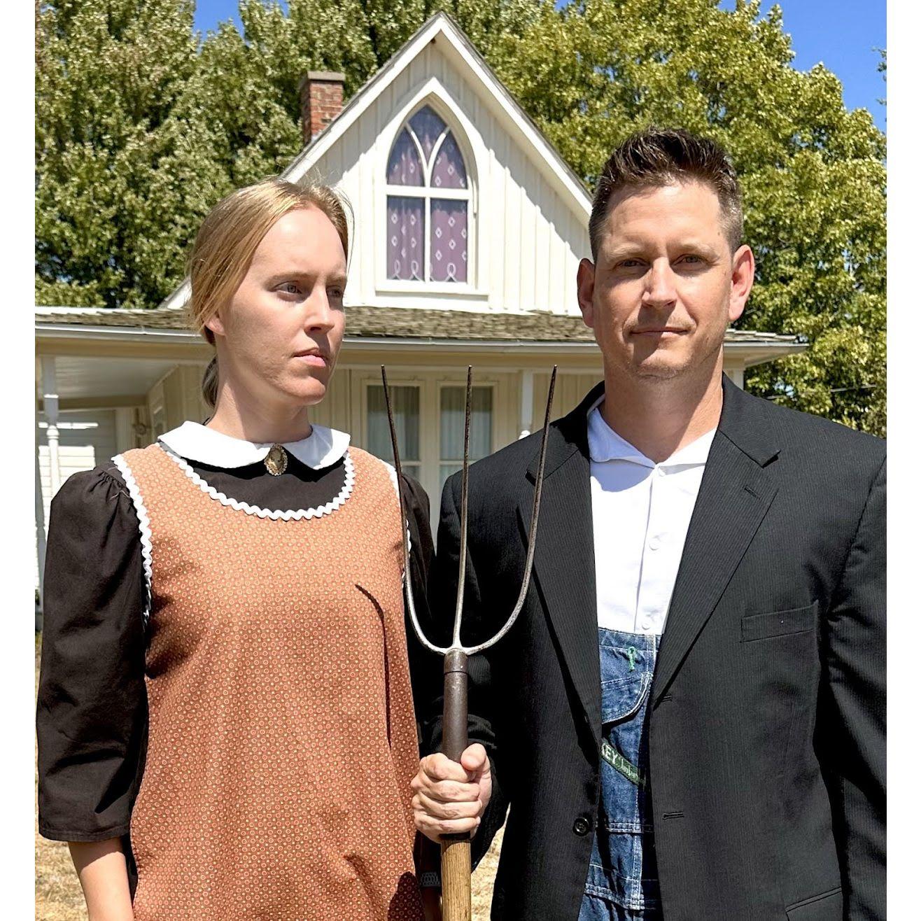 Updating American Gothic in Eldon, IA