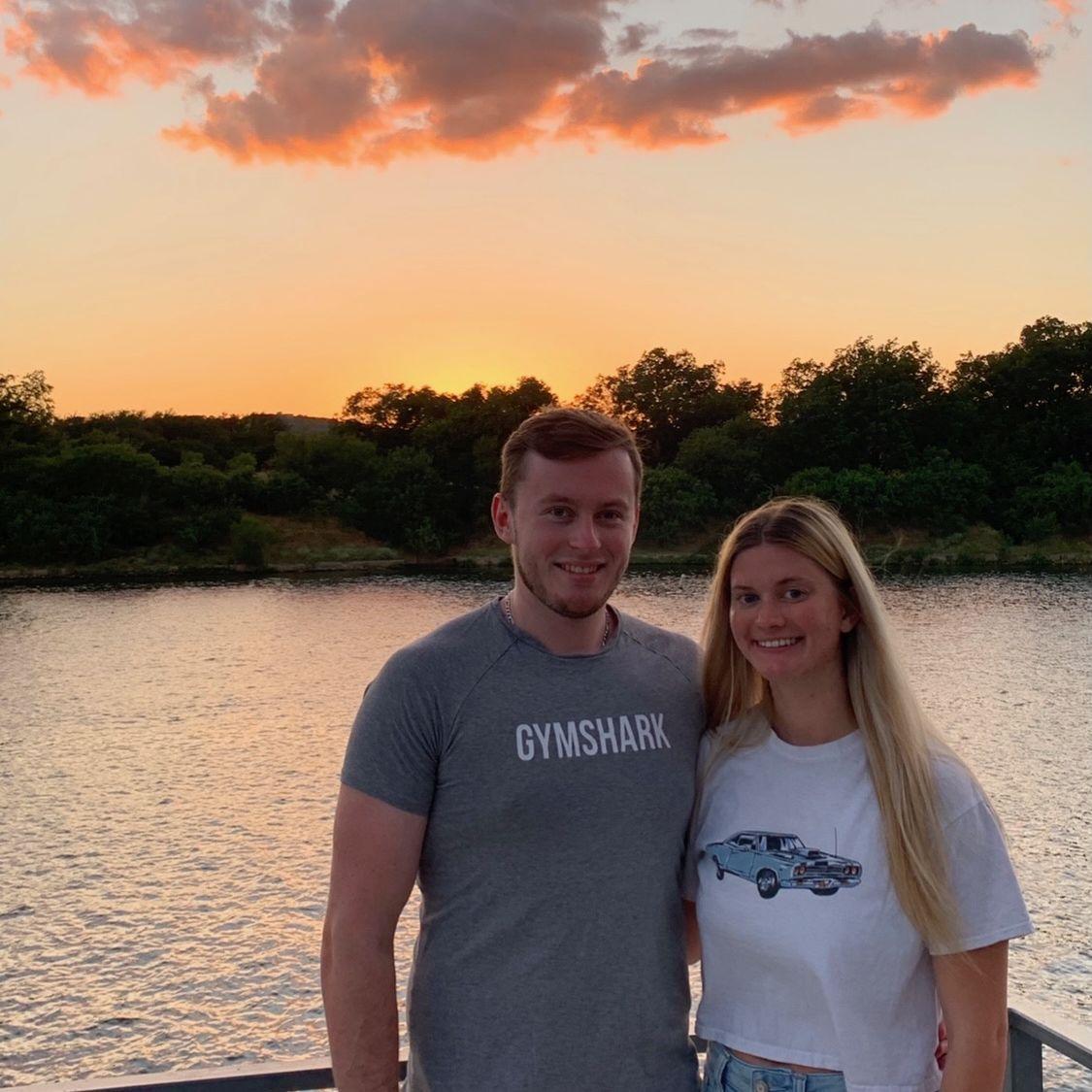 Our first trip (& picture) together
Lake Buchanan - August 2020