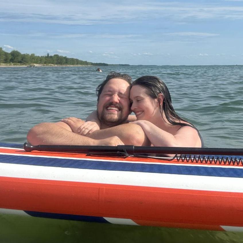 Paddleboarding is one of our favorite activities to do together!