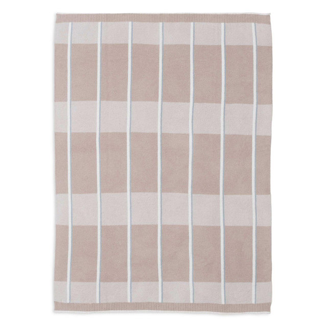 BAREFOOT DREAMS CozyChic® Accent-Stripe Throw Blanket, 54" x 72"