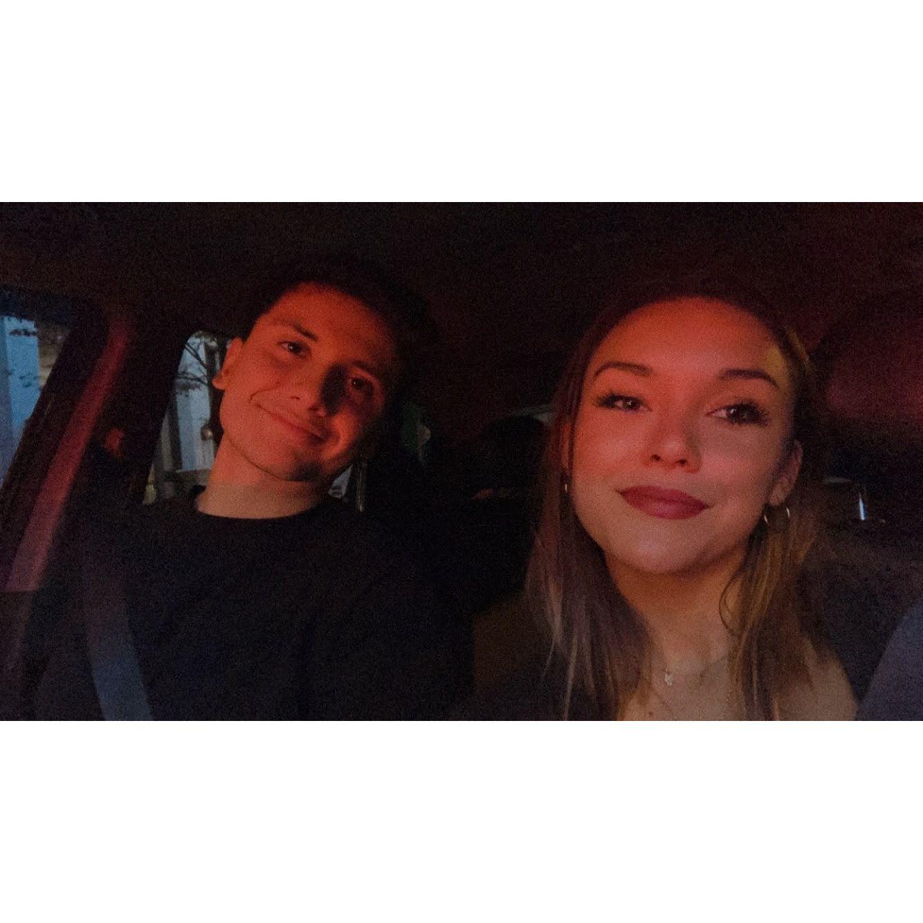 Em and Ed would frequent the fast food restaurant "Cook Out". Lots of life talks and cajun fries (with honey mustard or else what is it all for)