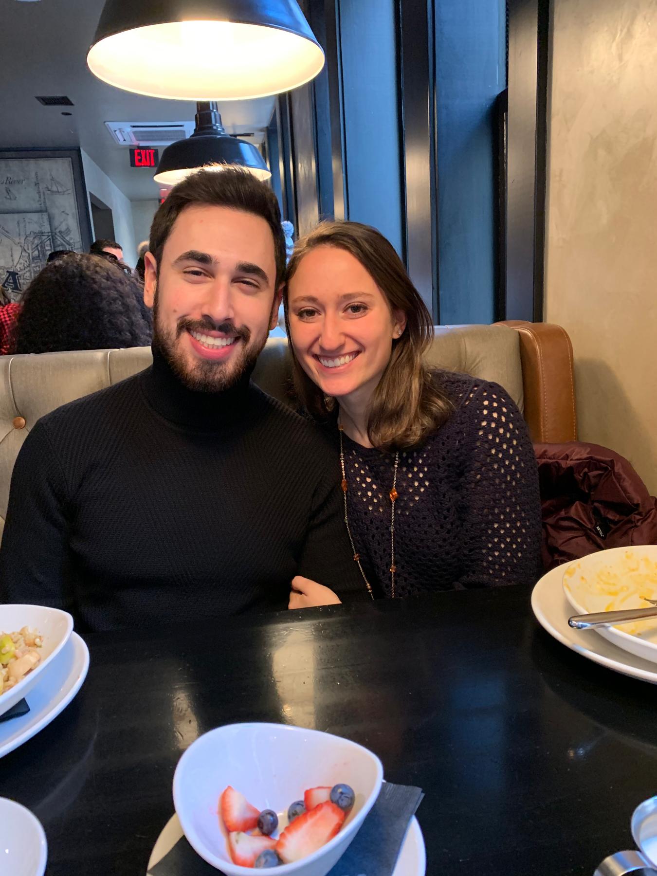 First time Leah and Nancy met at Bostonia Public House