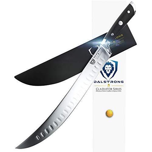 Dalstrong DALSTRONG Butcher's Breaking Cimitar Knife - Gladiator Series 8  Slicer - German HC Steel - Sheath Guard Included