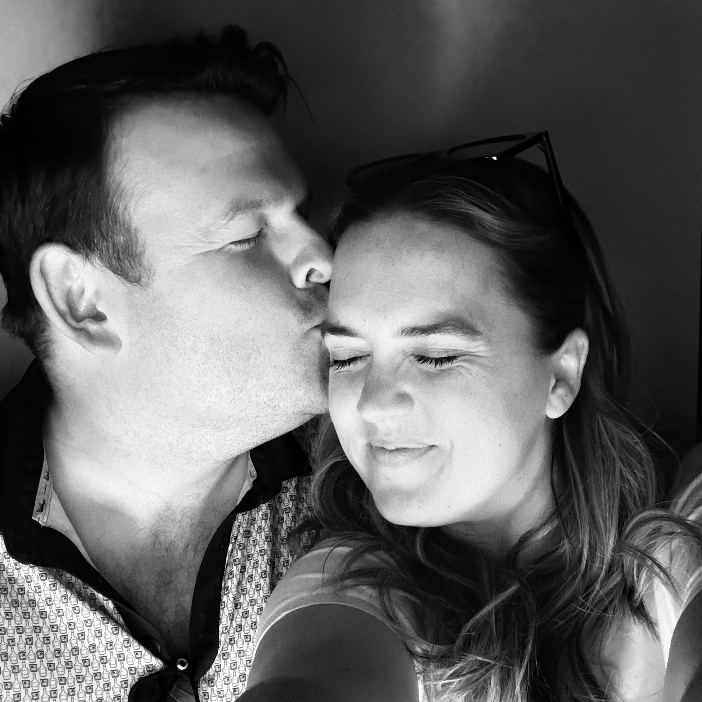 We love stopping in photo booths for a strip of pics. This booth was broken so we snapped a few of our own!