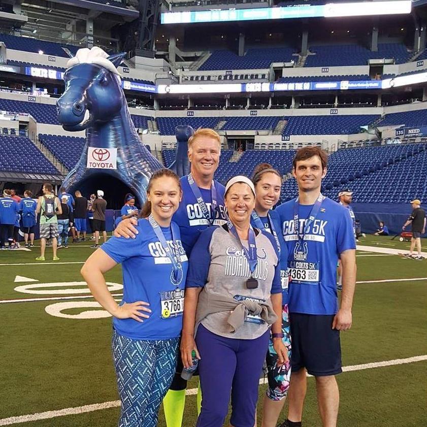 5k with most of the Holmes Family.
