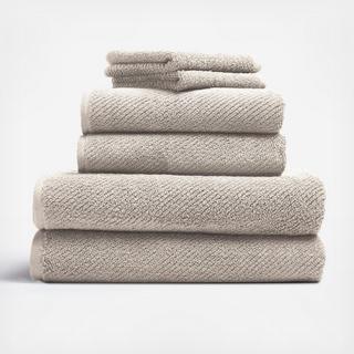 Air Weight Organic Guest Towel, Set of 2