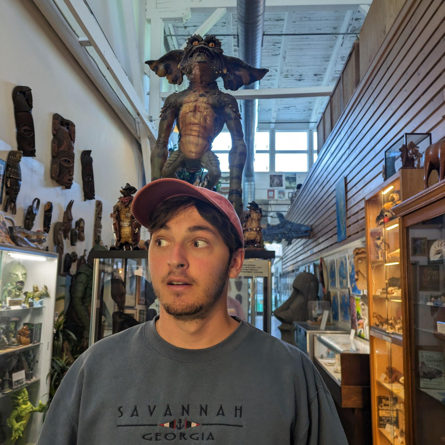Jack with a creature