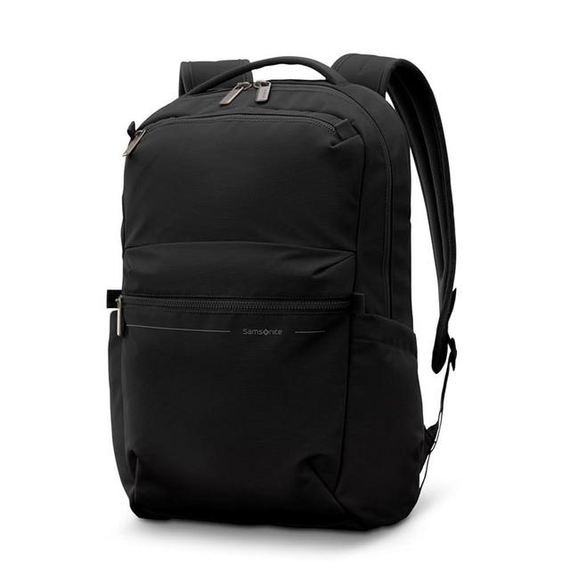 Samsonite Better Than Basic Backpack - Effortless Organization With Dedicated Laptop Compartment, Quick Stash Front Pockets, StackIt™ Strap, and Lightweight Breathable Airmesh - Black
