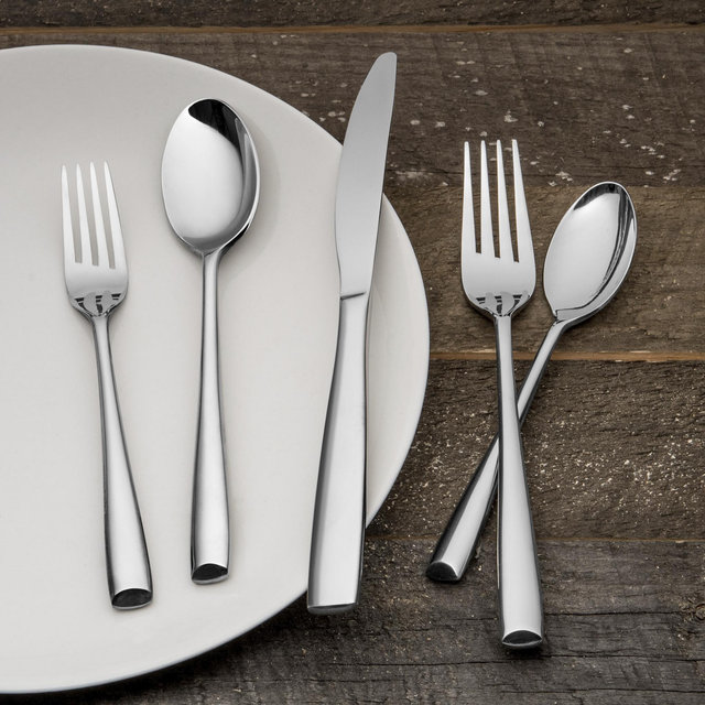 Cambridge Silversmiths Annalise Mirror Flatware Set, 20 Piece