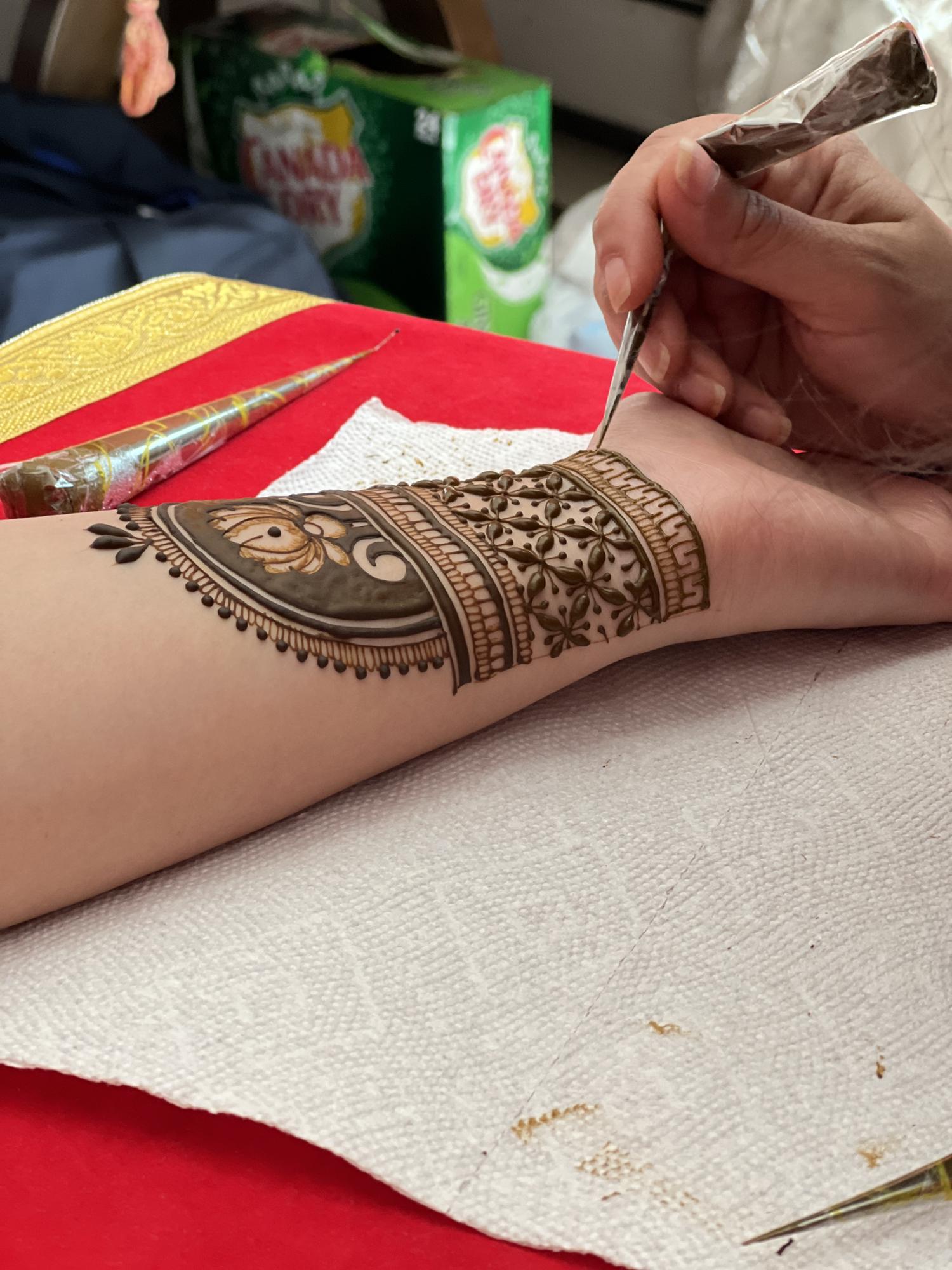 Mehendi Detail