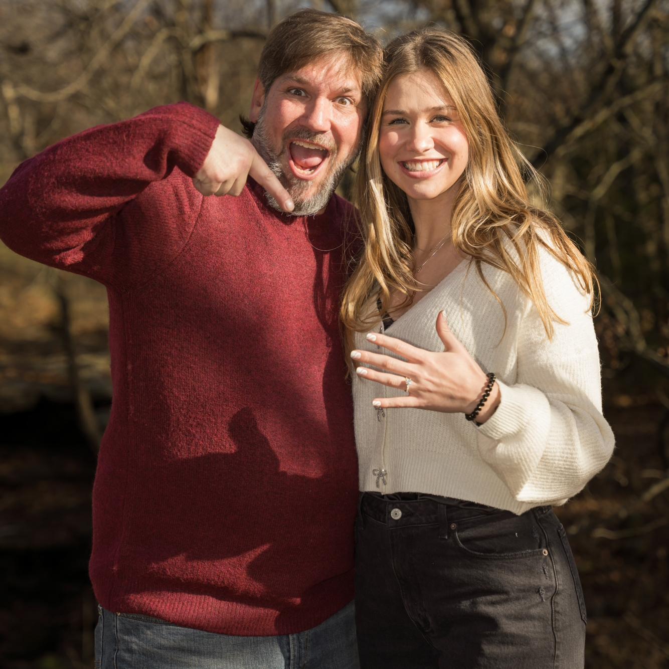 Mollie & her dad