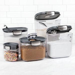 ProKeeper Food Storage Container Set (9-Piece Grey)