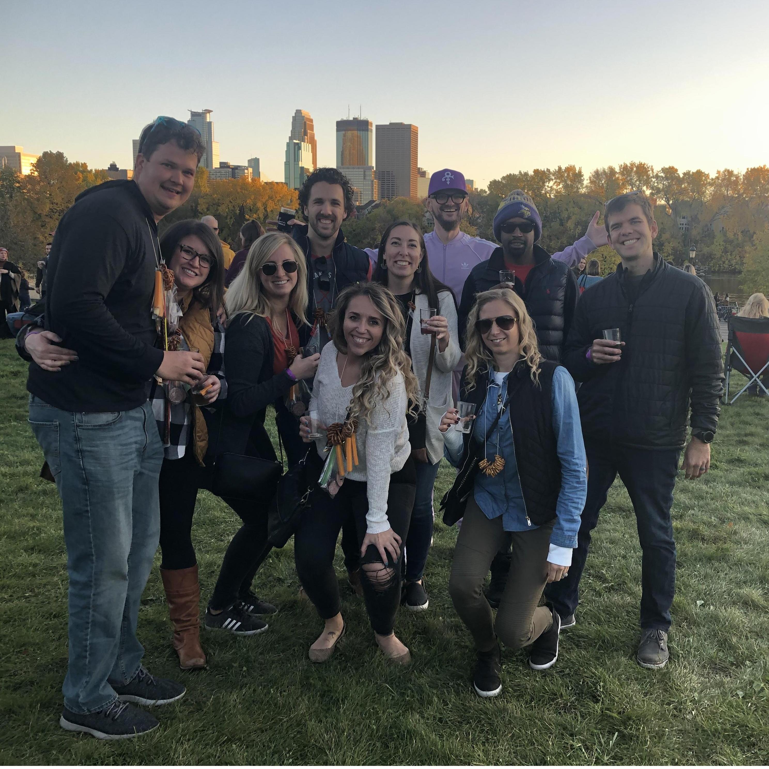 Mixing friend groups!