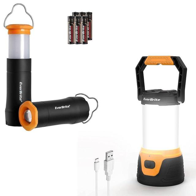 EverBrite 2-in-1 Mini Lanterns and LED Rechargeable Camping Lantern