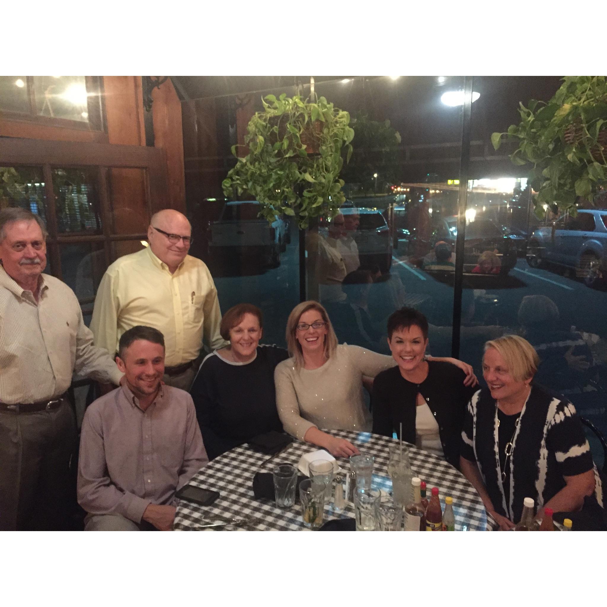 The Gillingham Family! (L to R)  Robert, Paxson, Mark, Lisa, Burney, Jan & Valerie <3