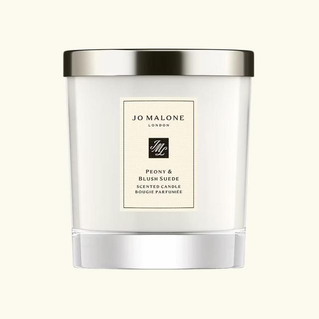 Peony & Blush Suede Scented Candle