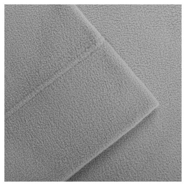 Microfleece Sheet Set (Queen)Gray